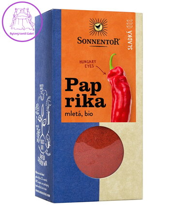 Paprika sladká BIO 50g Sonnentor NOVINKA 5351