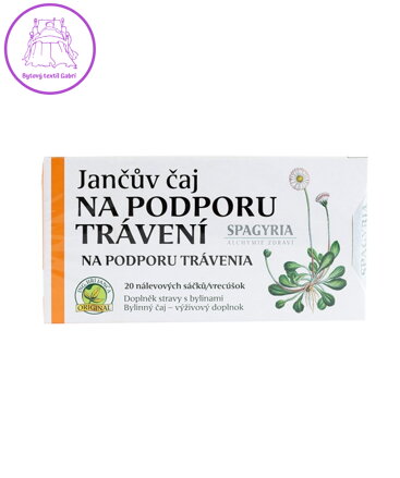 Jančův čaj na podporu trávení 20 ns NOVINKA 5082