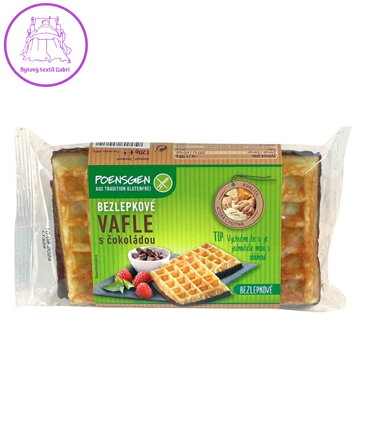 Wafle s čokoládou 120g Poensgen bez lepku NOVINKA 5415