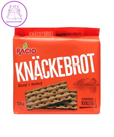 Racio Knackebrot žitný 250g Racio 2667
