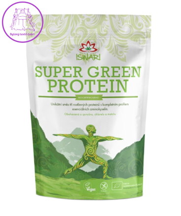 Protein Super green BIO 250g Iswari NOVINKA 5463