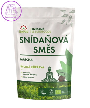 Snídaňová směs - Matcha BIO 300g Iswari NOVINKA 5460