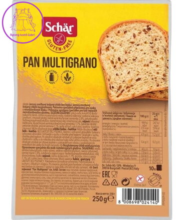 Pan Multigrano 250g Schar 3026