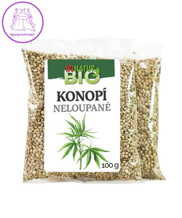 Konopí neloupané BIO 100g IPJ 5536