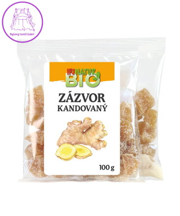 Zázvor kandovaný BIO 100g IPJ 5558
