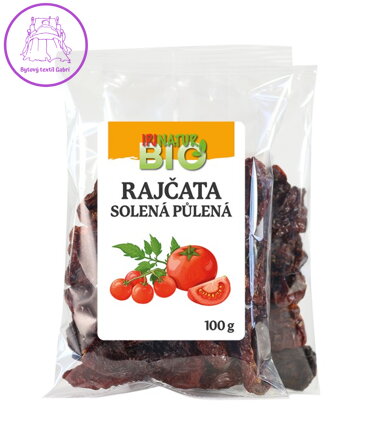 Rajčata solená půlená BIO 100g IPJ 5549