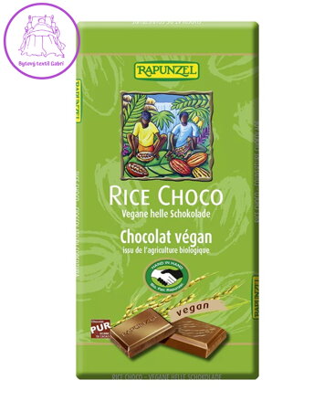 Čokoláda rýžová BIO 100g Rapunzel 5564