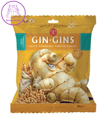 Bonbony zázvorové s kurkumou 60g Gin Gins NOVINKA 5571