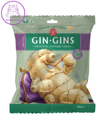 Bonbony zázvorové original 60g Gin Gins NOVINKA  5570
