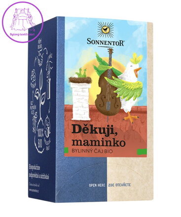 Děkuji maminko BIO Sonnentor NOVINKA 5587