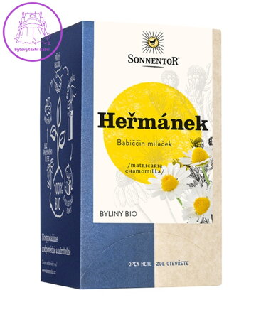 Heřmánek BIO 18x0,8g Sonnentor NOVINKA 5600