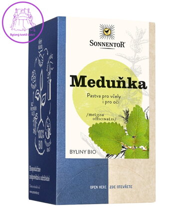Meduňka BIO 18x1,2g Sonnentor NOVINKA 5610