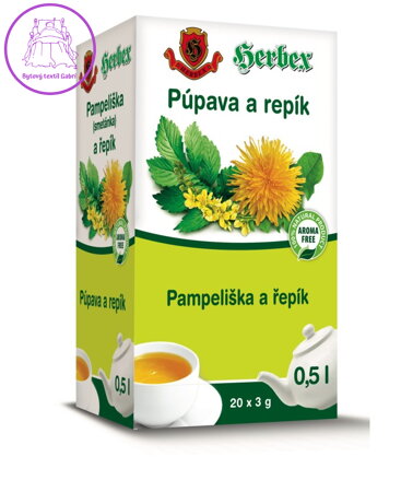 Pampeliška a řepík 20x3g 3141