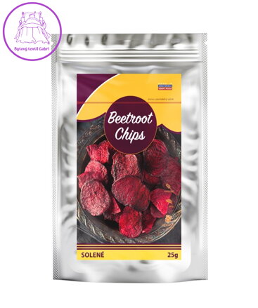 Červená řepa solená chips mrazem sušená 25g FDC 5484