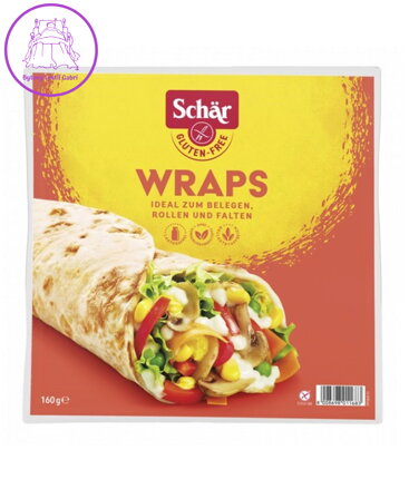 Chlebová placka Wraps 160g Schar 3023