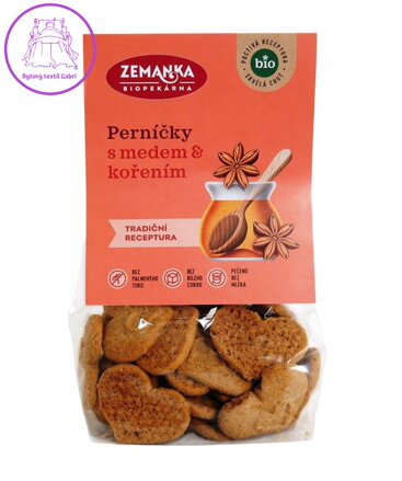 Perníčky s medem a kořením BIO 100g Zemanka 5667
