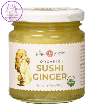 Zázvor nakládaný na sushi BIO 190g Ginger  5692