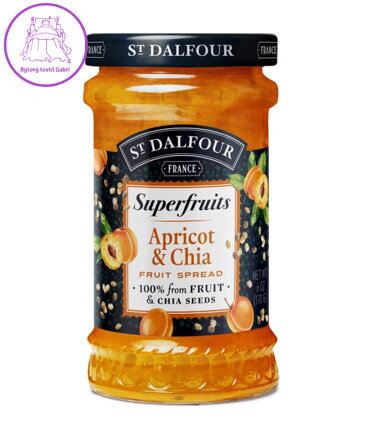 Džem superfruits meruňka chia 170g Dalfour NOVINKA 5693