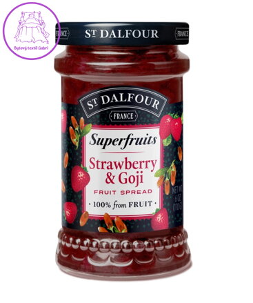 Džem superfruits jahoda goji 170g Dalfour NOVINKA 5694