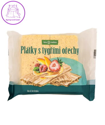 Plátky s tygřími ořechy BIO 100g Bio nebio bez lepku NOVINKA 5714