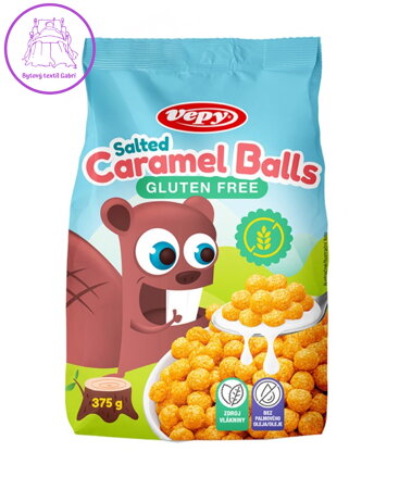 Kuličky slaný karamel 375g Vepy bez lepku NOVINKA 5723