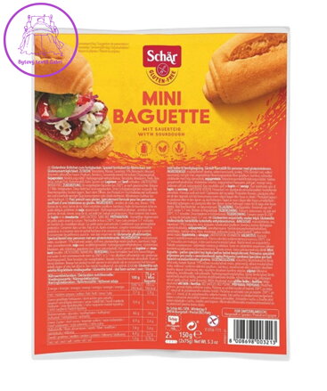 Duo Mini Baguette rohlík 150g Schar 3014