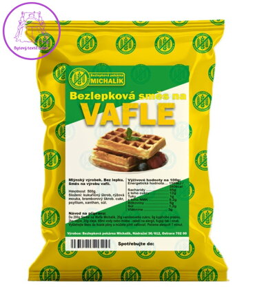 Směs na vafle 500g Michalík bez lepku 5741