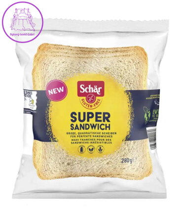 Chléb sandwich XL 280g Schar bez lepku NOVINKA 5746