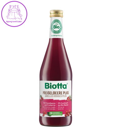Šťáva brusinková Bio 500ml Biotta 5762