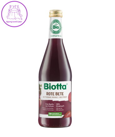 Šťáva červená řepa Bio 500ml Biotta 5766