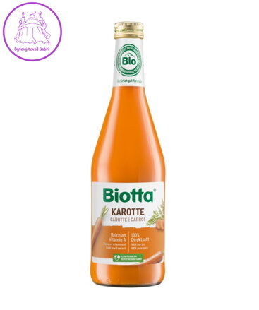 Šťáva karotková Bio 500ml Biotta 5768