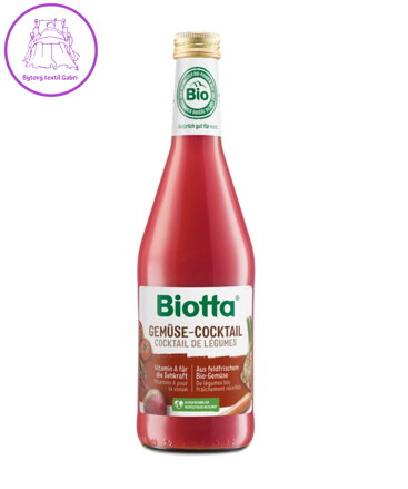 Šťáva zeleninový koktejl Bio 500ml Biotta 5774