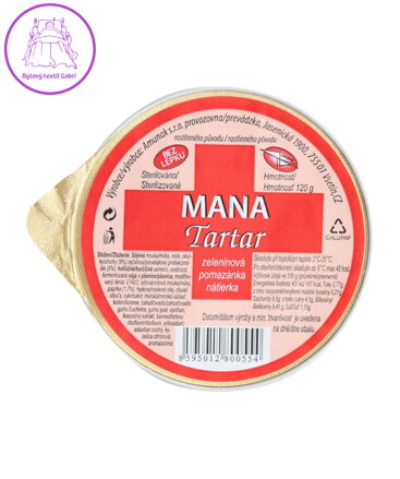 MANA tartar 120g Amunak bez lepku 5777