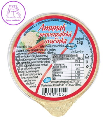 Svačinka provensálská 48g Amunak bez lepku 5781