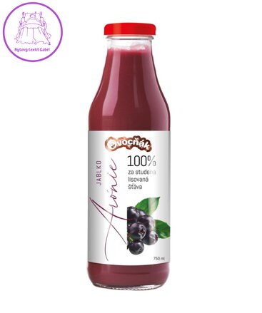 Mošt Jablko, arónie sklo 750ml Ovocňák 5794
