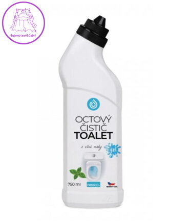Octový čistič WC 750ml máta Nanolab 5833