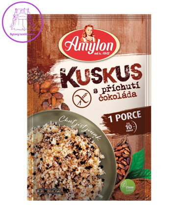 Kuskus s příchutí čokoláda 75g Amylon bez lepku NOVINKA 1. dubna 5813