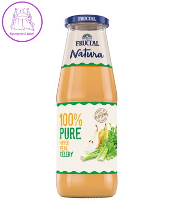 Natura šťáva celer jablko hruška 100% 700ml Fructal NOVINKA od 1. dubna 5806