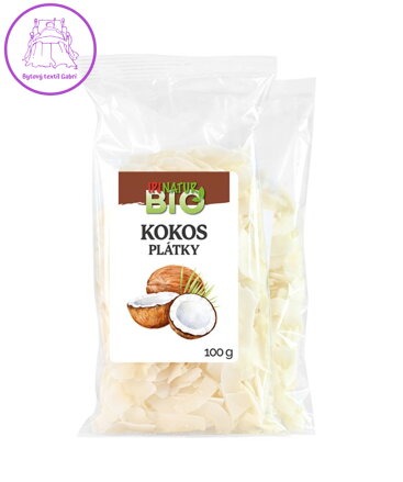 Kokos plátky BIO 100g IPJ 5533