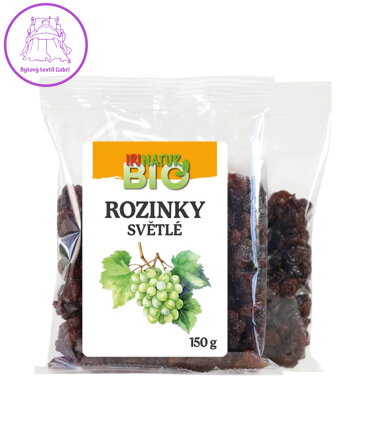 Rozinky sultánky světlé BIO 150g IPJ 5550