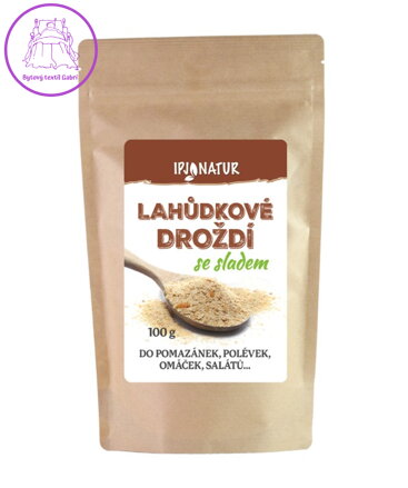 Lahůdkové droždí se sladem 100g IPJ NATUR 5843