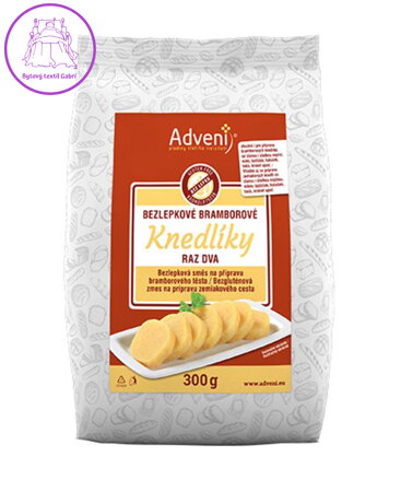 Směs na KNEDLÍKY bramborové 300g Adveni bez lepku NOVINKA květen 5903