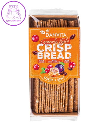 Granola plátky s lesnímí plody a medem 130g Danvita NOVINKA květen 5912