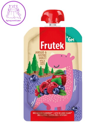 Frutek přesnídávka jablko lesní plody 100g Fructal bez lepku  5951