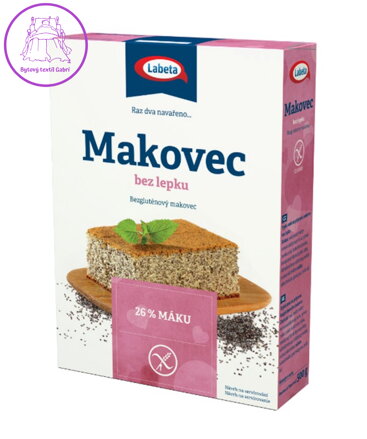 Makovec bez lepku 500g Labeta 323