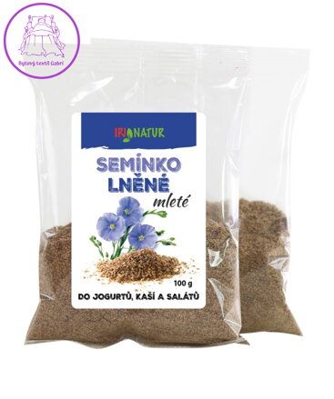 Lněné semínko mleté natural 100g IPJ NATUR 6015