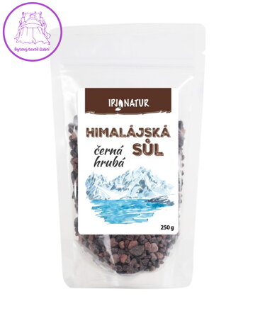 Sůl himalájská černá hrubá 250g ZP 960