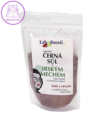 Sůl černá s Irským mechem 200g 973