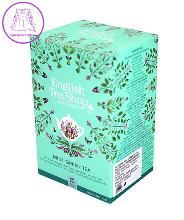English Tea Shop Zelený čaj s mátou BIO 20x2g 226