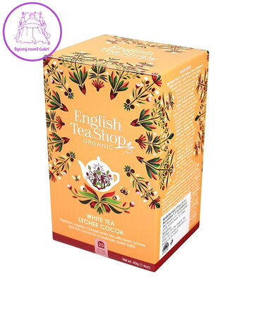English Tea Shop - bílý čaj, lychee, kakao BIO 20x2g 214